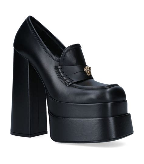 versace intrico platform loafers|Shop Versace Intrico Platform Loafers .